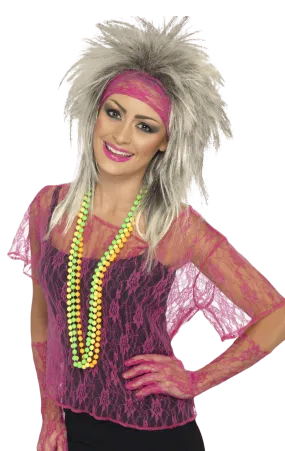 80s Lace Vest Set