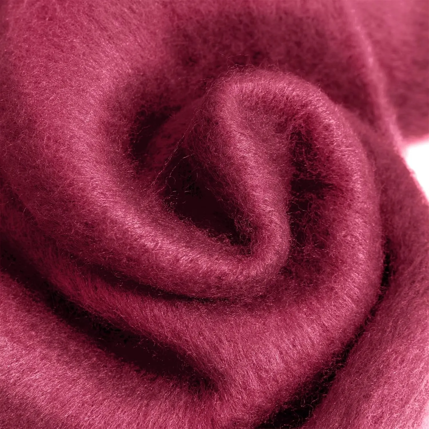 AUSEKALY Women's Scarf Big Colorful Thick Blanket Wrap Winter Oversized Warm Chunky Scarves Solid