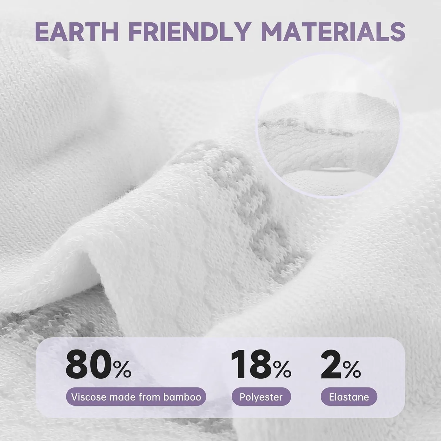 BAMBOO COOL Women's Ankle Athletic Running Socks Low Cut Socks For Ladies, Cushioned Breathable Comfort for Sports, 6 Pack