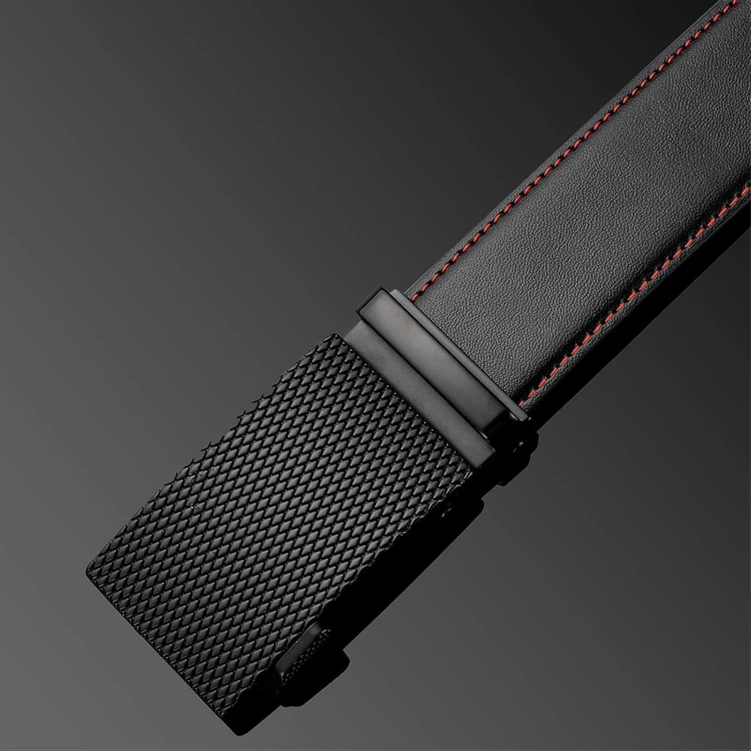 Belt for Men Genuine Leather Automatic Buckle Business
