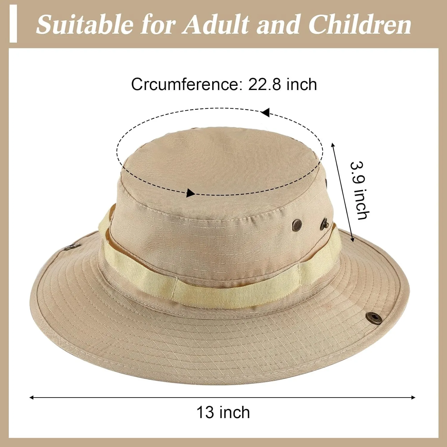 Berlune 30 Pcs Bucket Hat Bulk Wide Brim Boonie Hats Safari Fishing Hat Sun Hat with Chin Strap for Men Women Hiking Travel