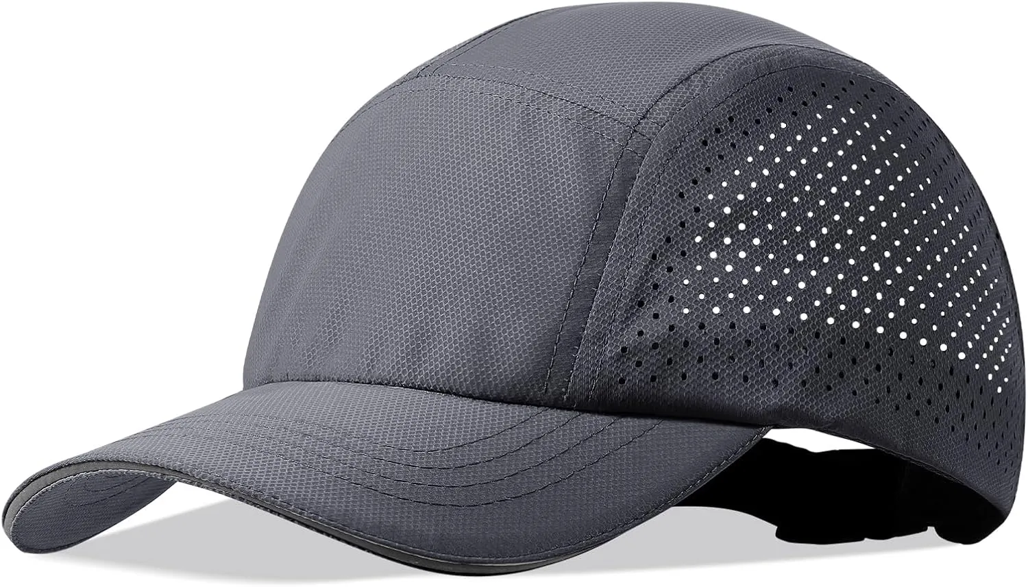 Cooling Breathable Baseball Cap Mesh Quick Dry Sports Cap Lightweight Run Hat with Reflective Trim for Men Women