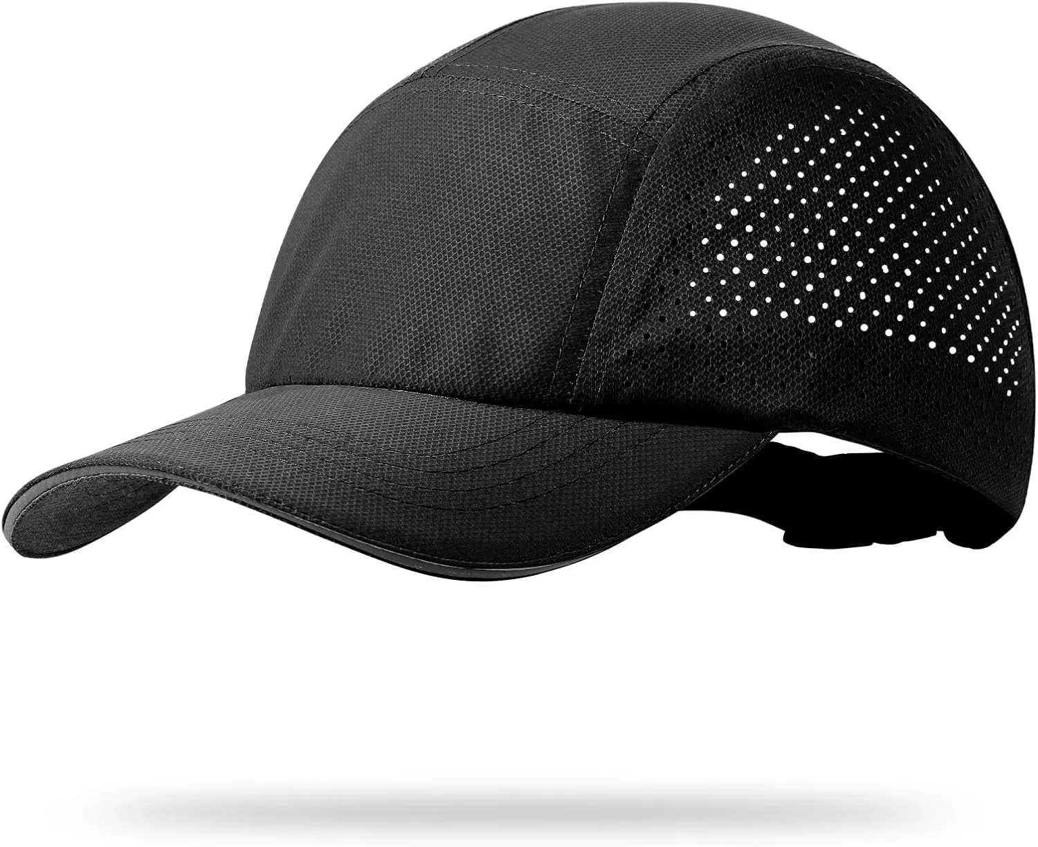 Cooling Breathable Mesh Sports Cap Lightweight Quick Dry Run Hat with Reflective Trim for Men Women Outdoor UPF 50  Sun Hats