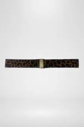 Elastic Belt By 365 Days - Animal Print