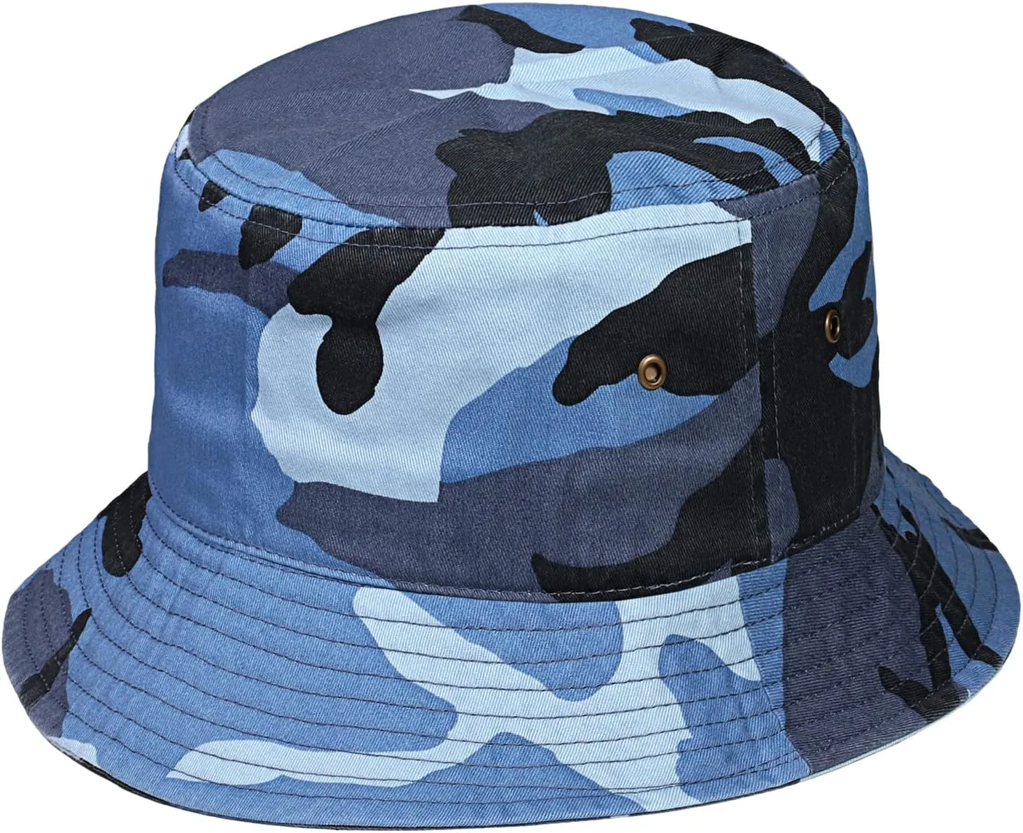 Falari Men Women Unisex Cotton Bucket Hat 100% Cotton Packable for Travel Fishing Hunting Summer Camp
