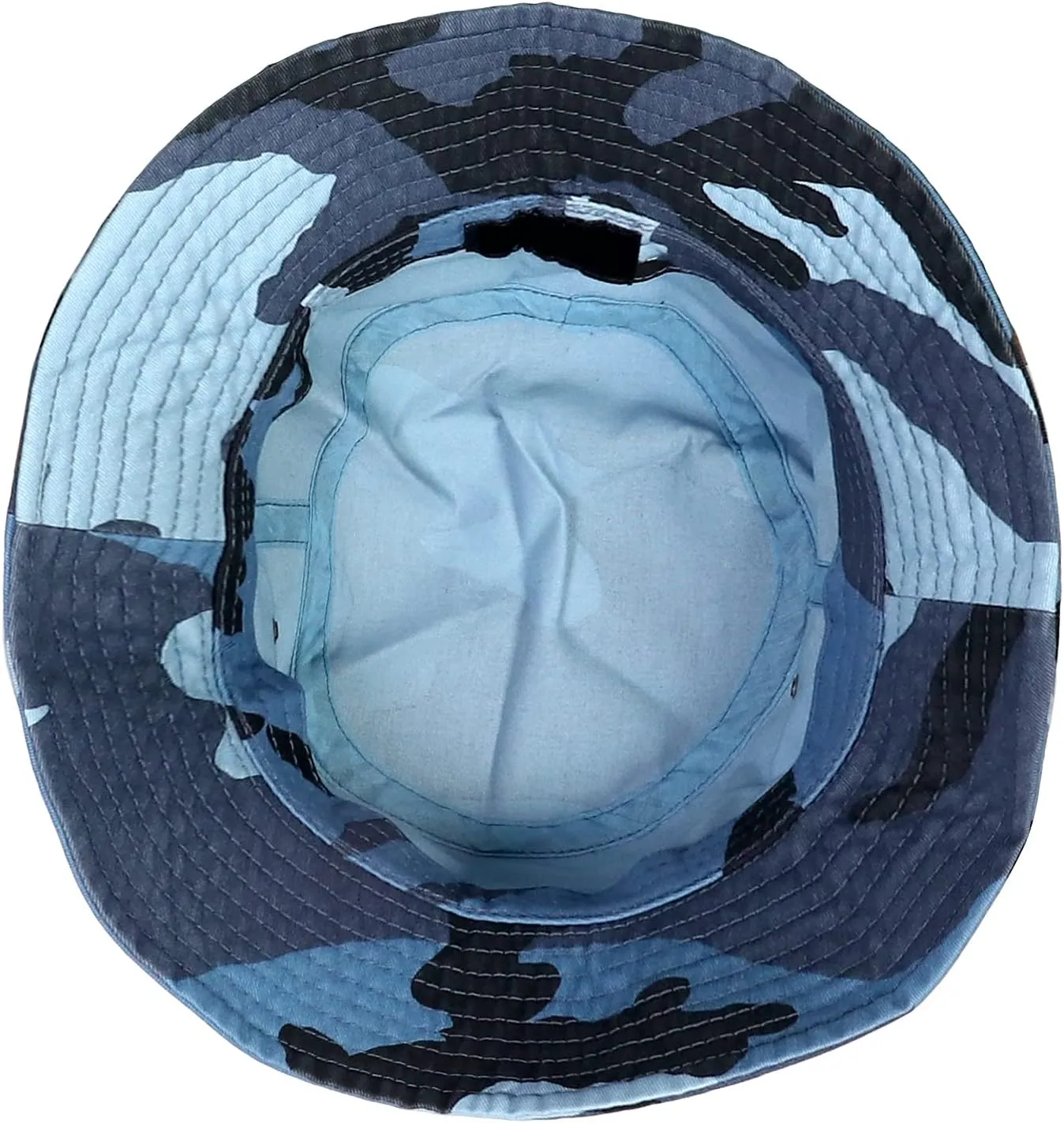 Falari Men Women Unisex Cotton Bucket Hat 100% Cotton Packable for Travel Fishing Hunting Summer Camp