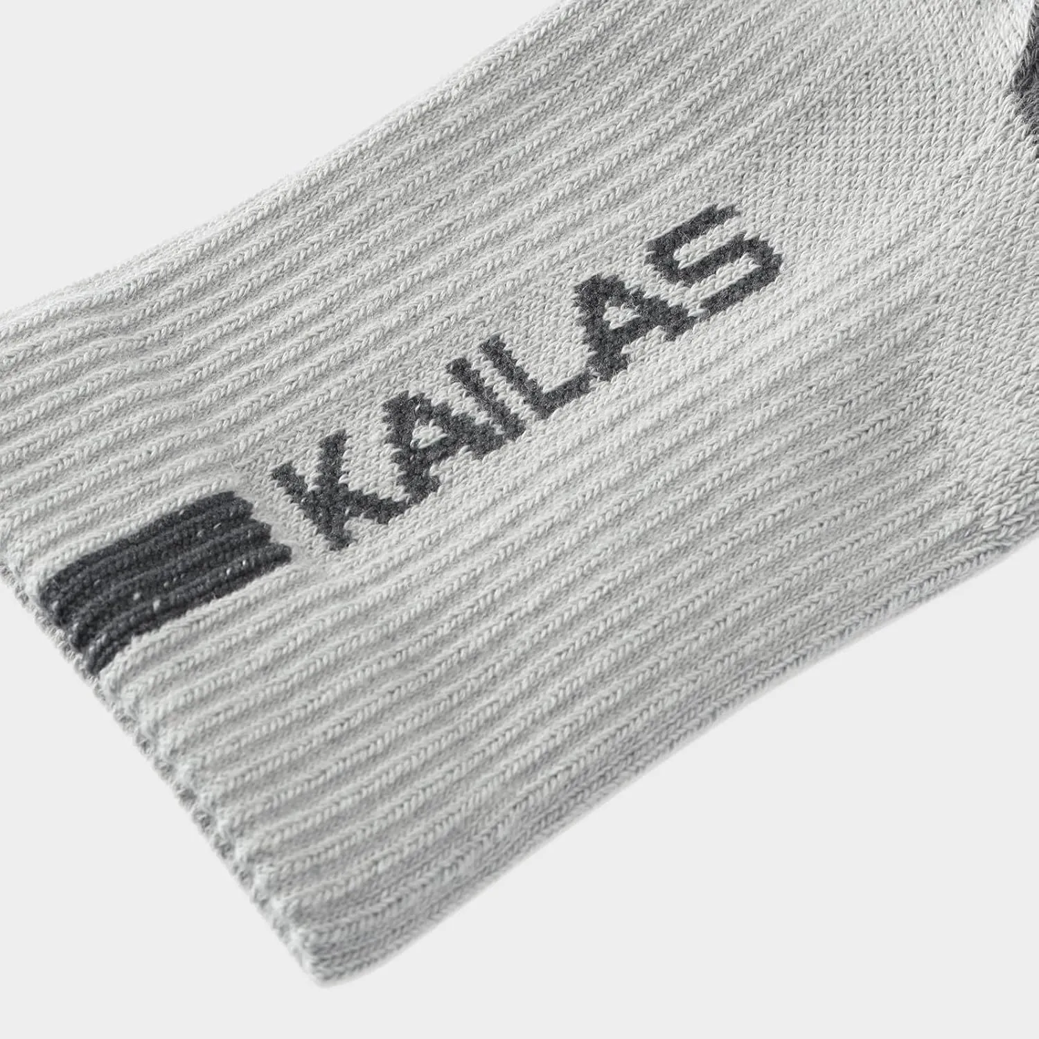 KAILAS FUGA Men's 2 Pack Low Cut Socks Hiking Running Socks Cushioning Moisture Wicking Breathable Crew Socks Sports Socks