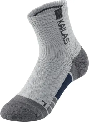 KAILAS FUGA Men's 2 Pack Low Cut Socks Hiking Running Socks Cushioning Moisture Wicking Breathable Crew Socks Sports Socks