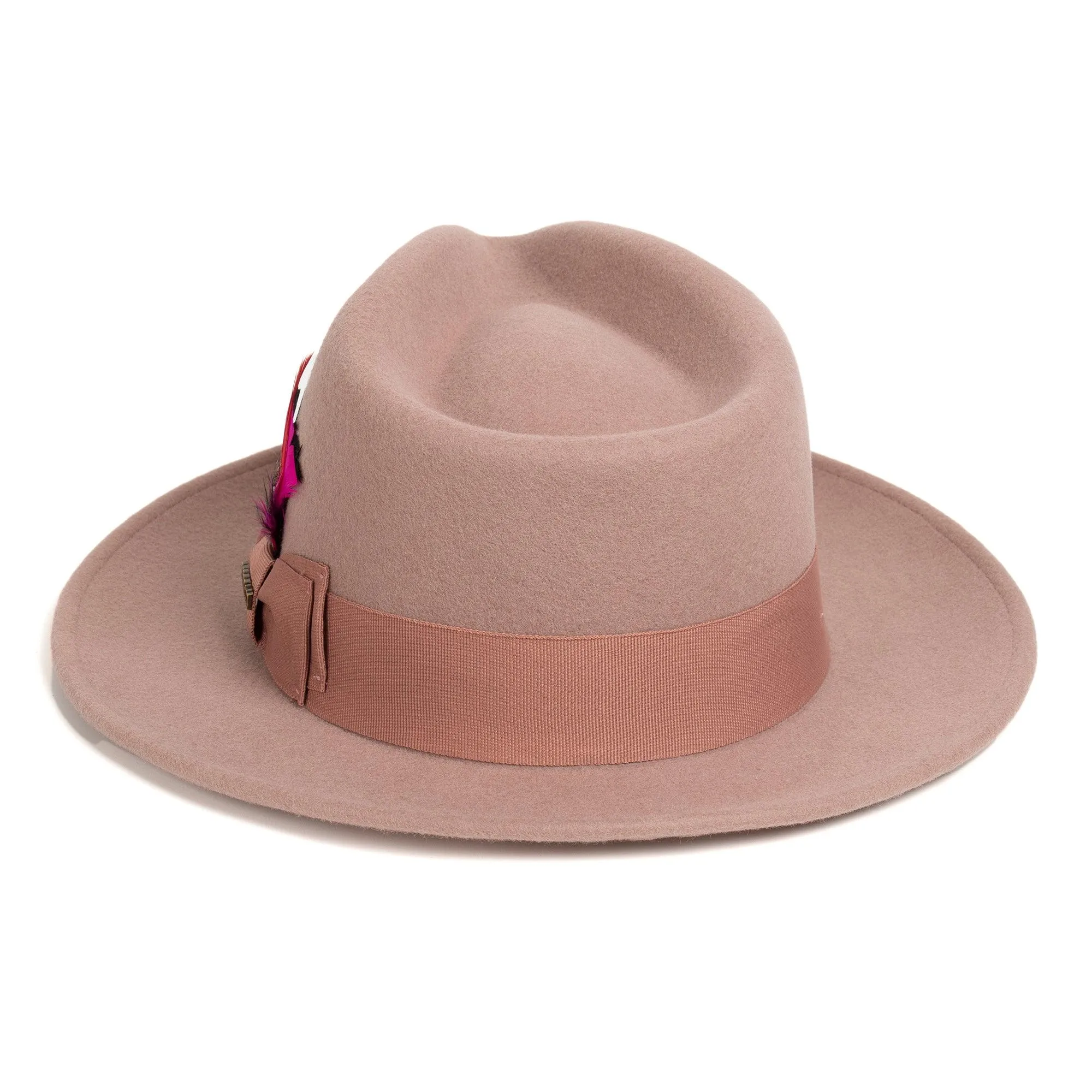 Men Church Hat Dusty Pink