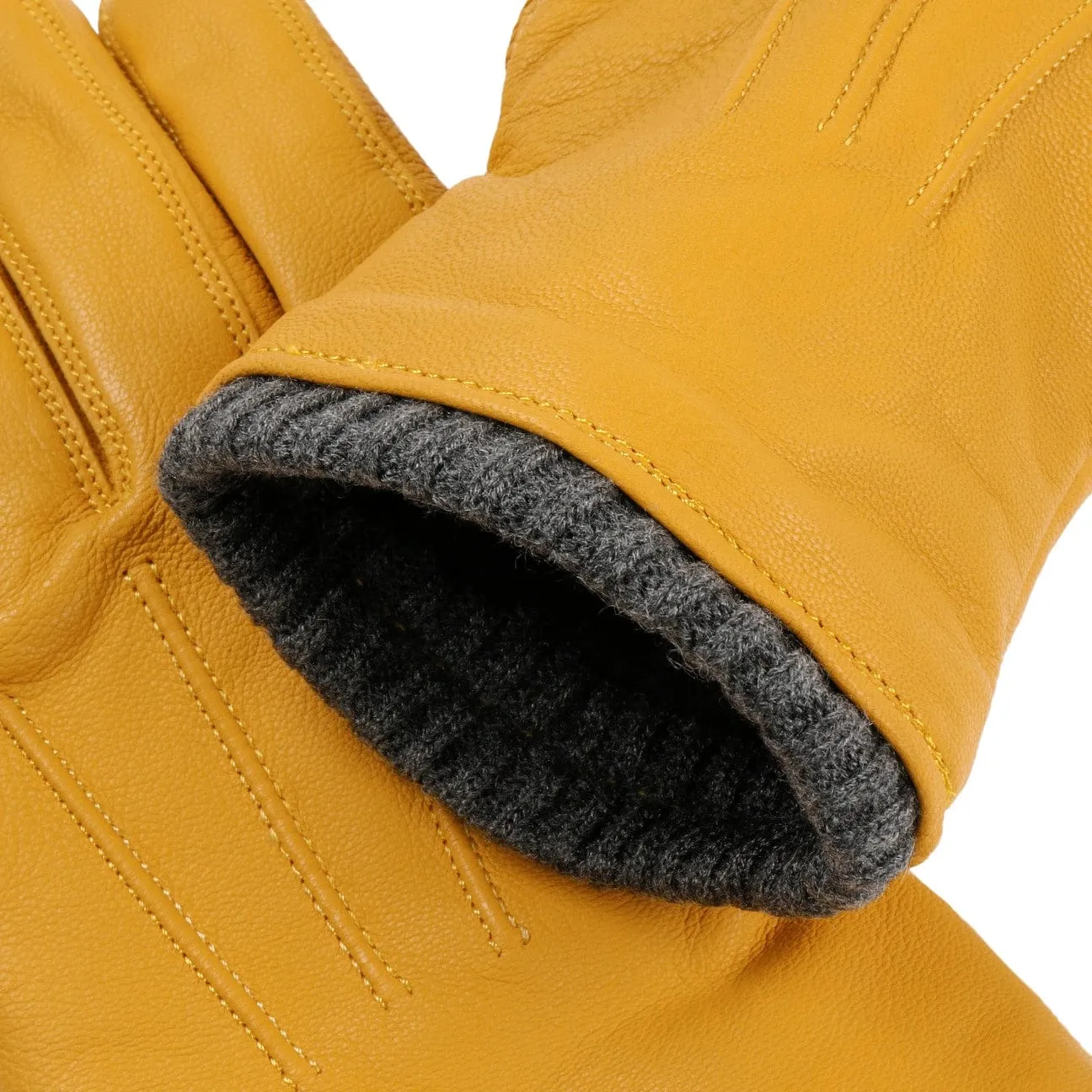 Newton Primaloft Leather Gloves by Pearlwood