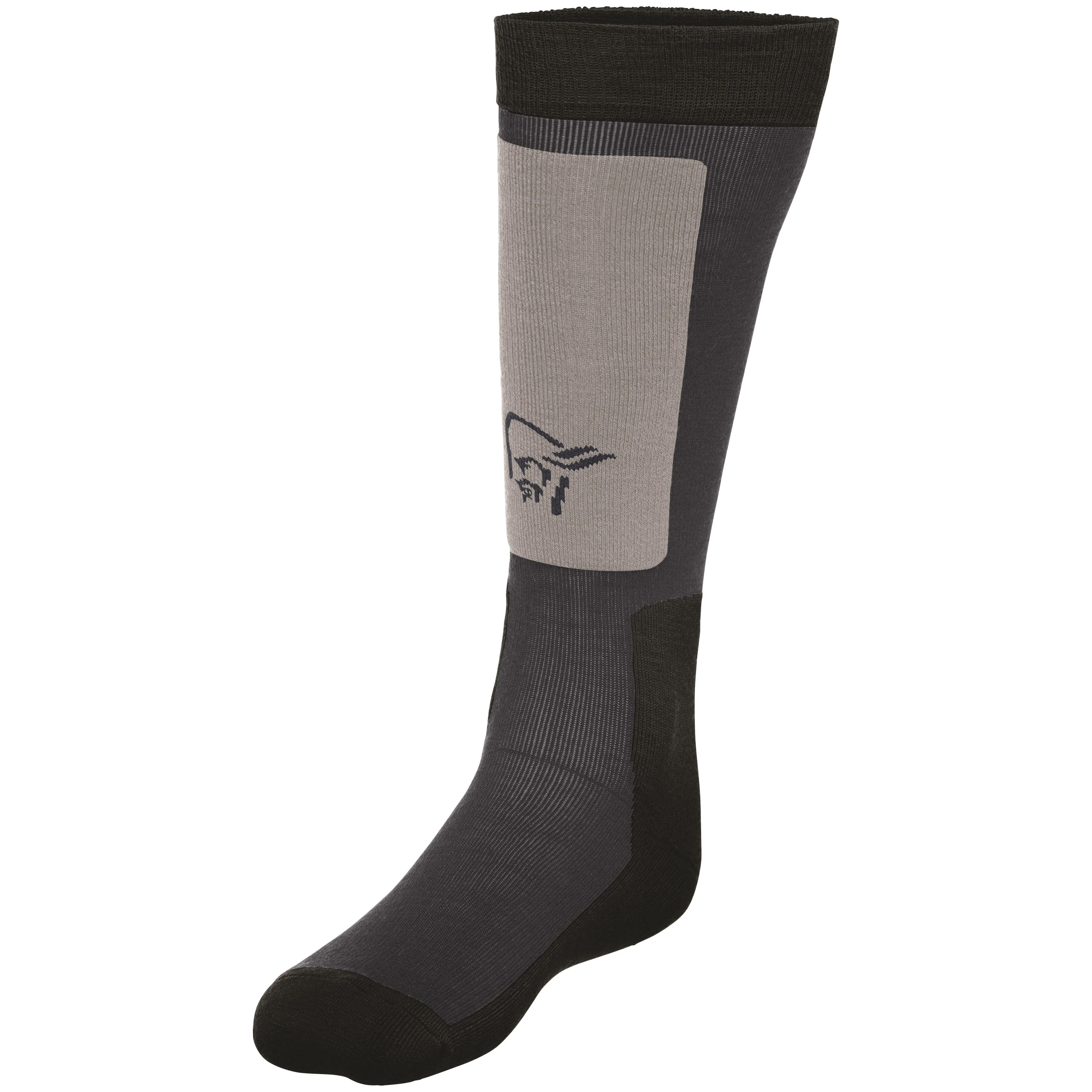 Norrøna Lofoten Mid Weight Merino Socks Cool Black | Buy Norrøna Lofoten Mid Weight Merino Socks Cool Black here | Outnorth