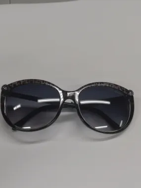 Roberto Cavalli RC979S 20B TANIA Purple/Black Round Sunglasses