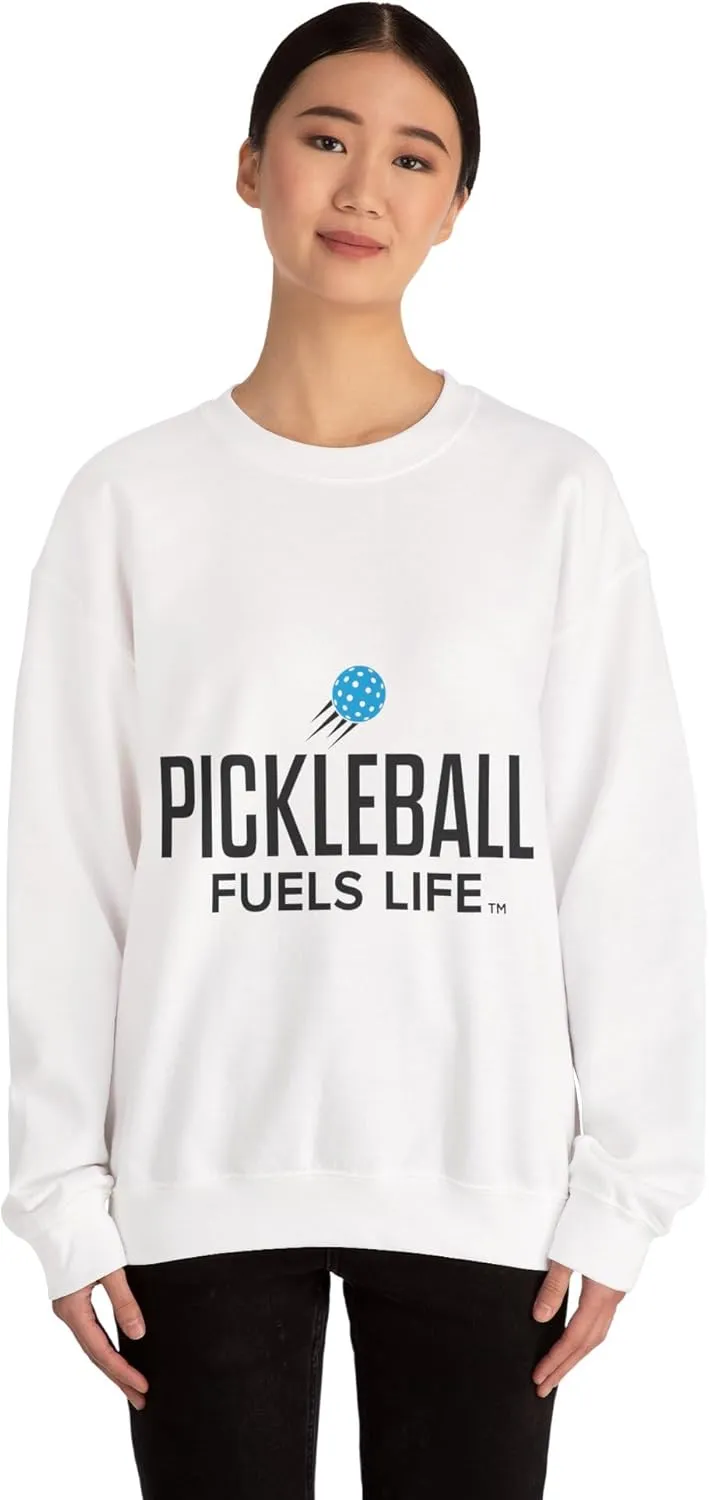 Sleek Pickleball Unisex Heavy Blend Crewneck Sweatshirt