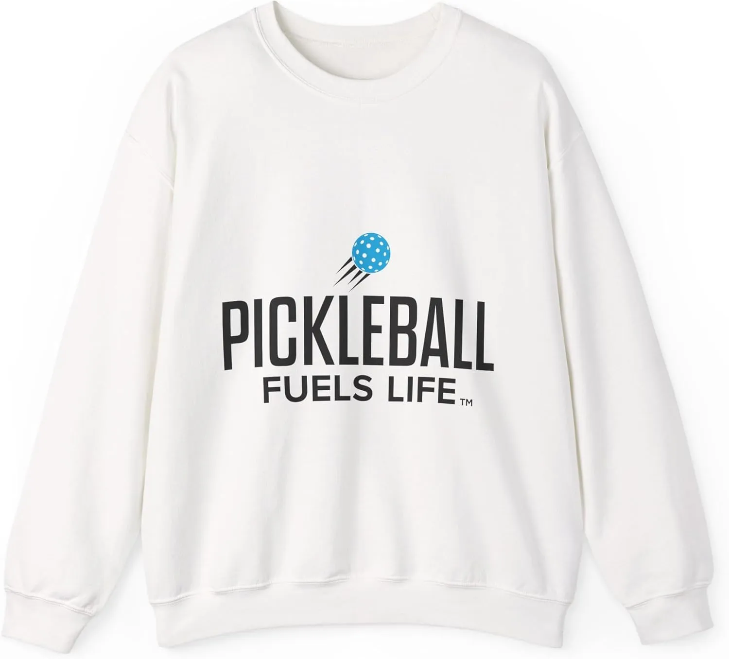 Sleek Pickleball Unisex Heavy Blend Crewneck Sweatshirt