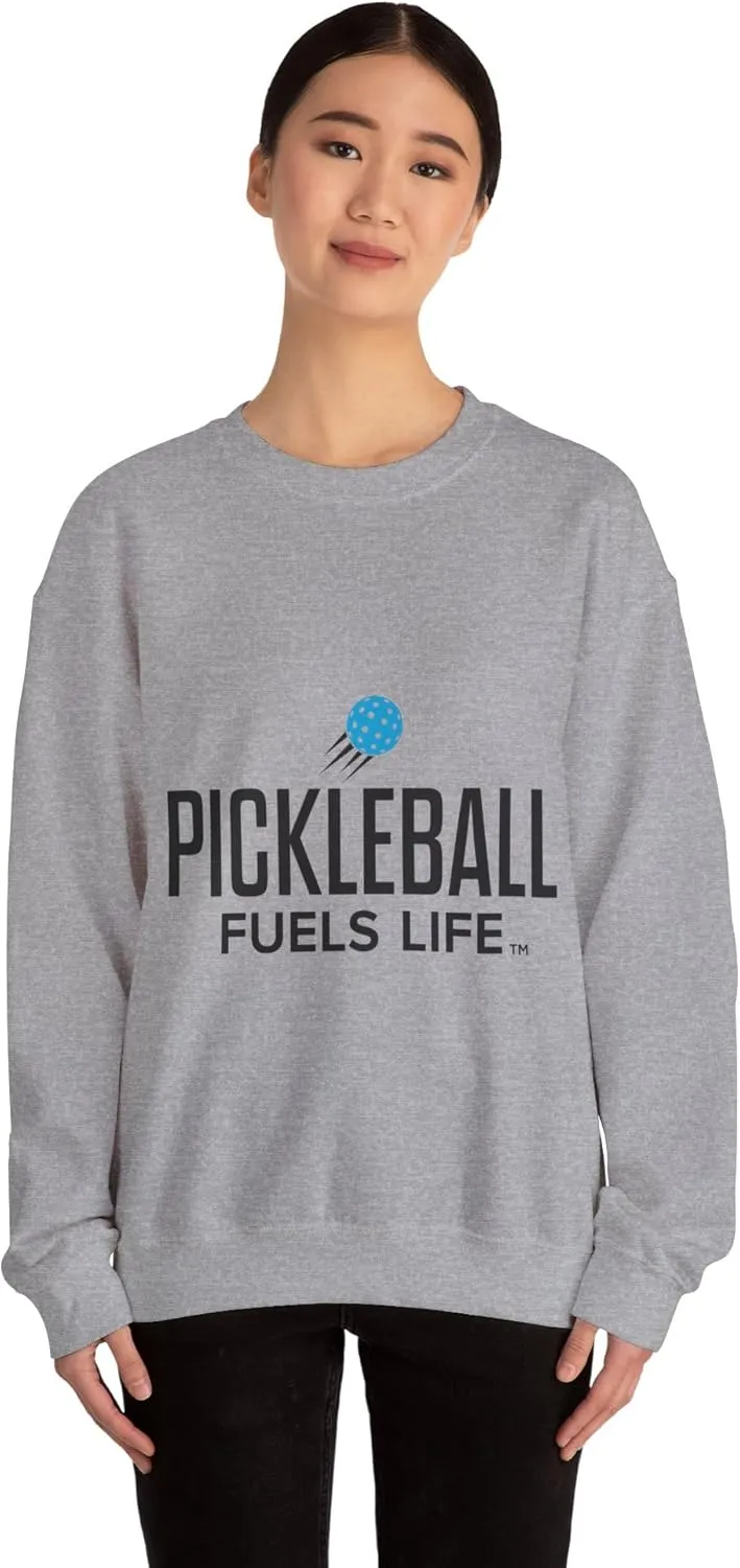 Sleek Pickleball Unisex Heavy Blend Crewneck Sweatshirt