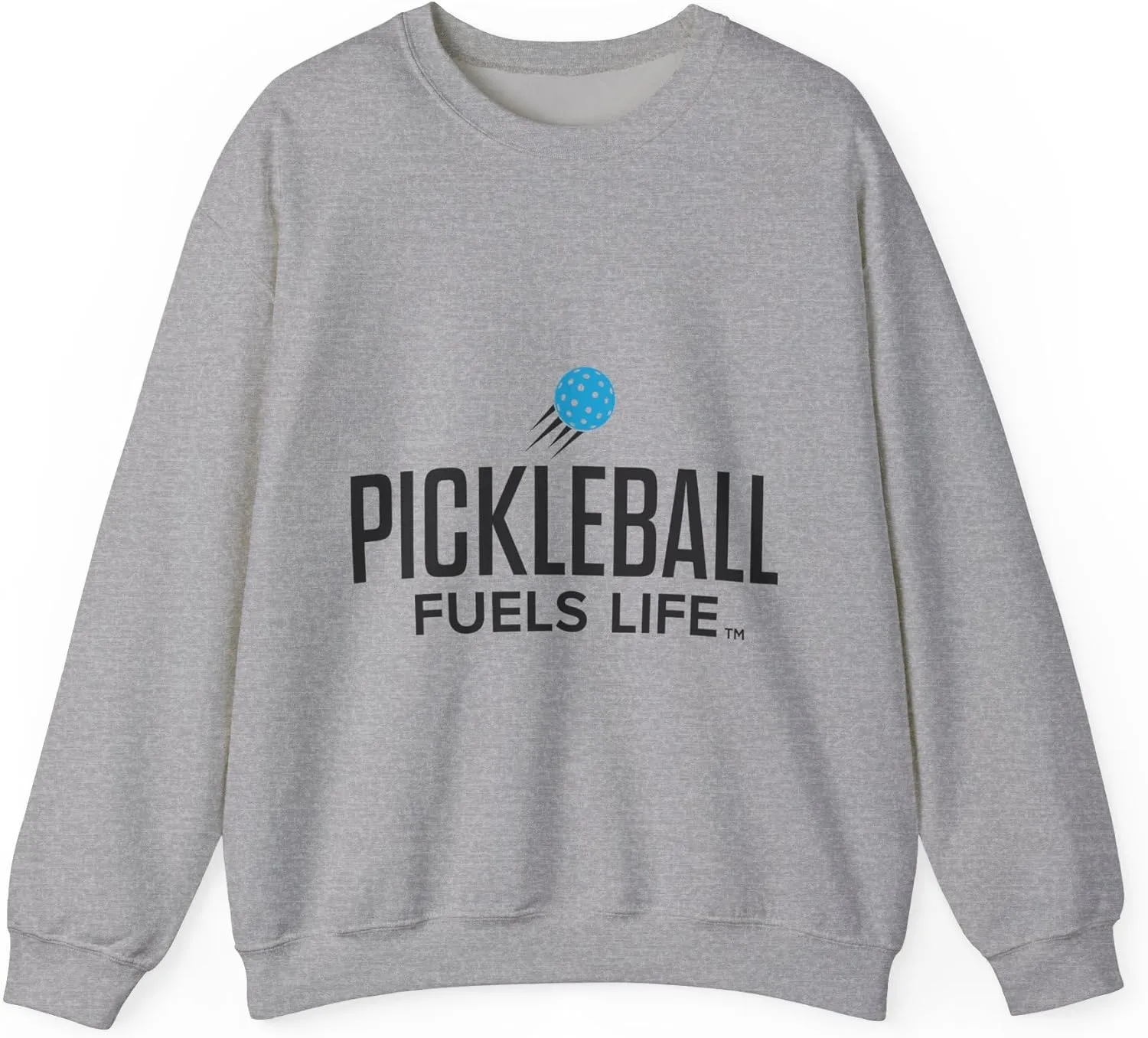 Sleek Pickleball Unisex Heavy Blend Crewneck Sweatshirt