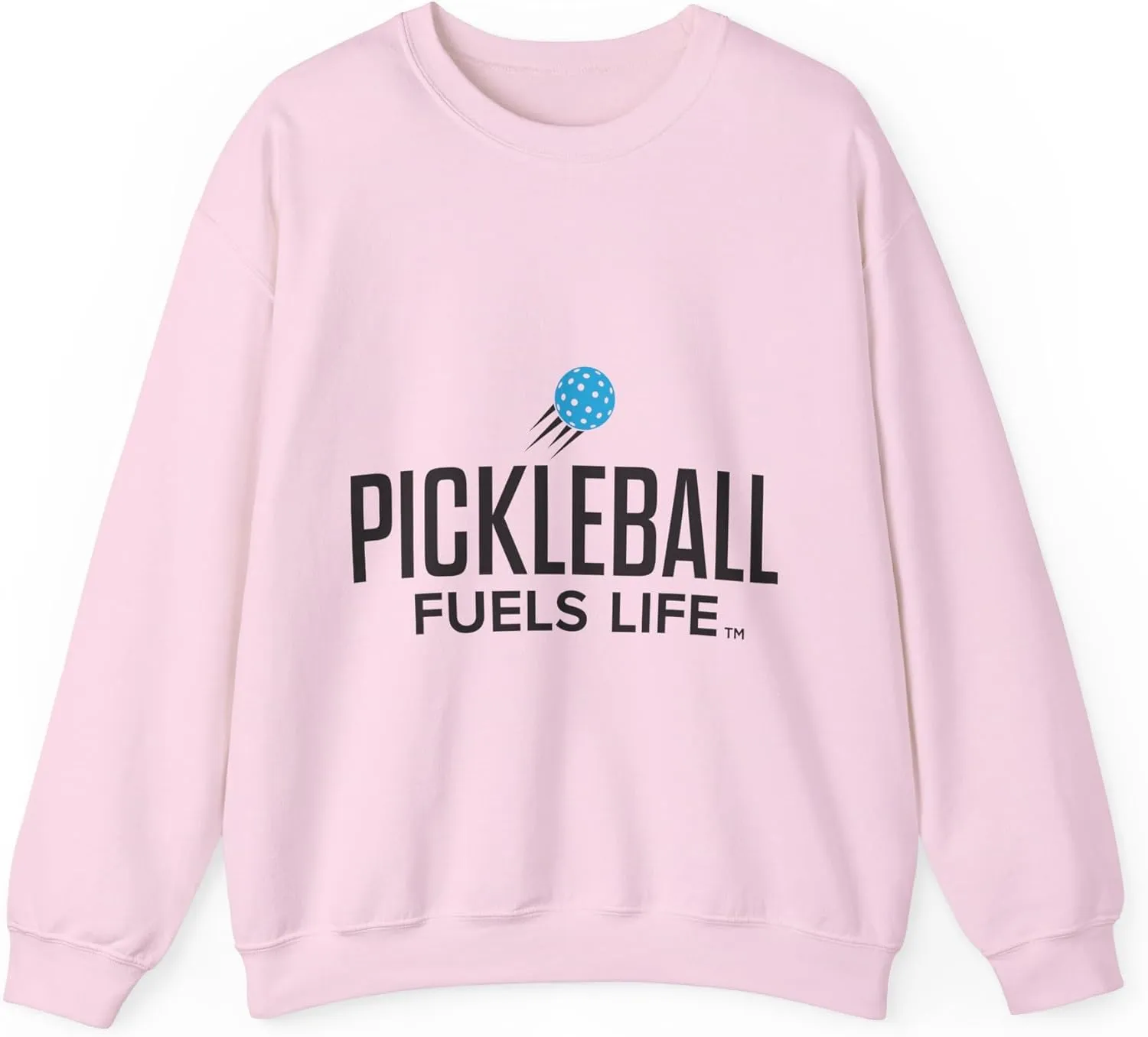 Sleek Pickleball Unisex Heavy Blend Crewneck Sweatshirt