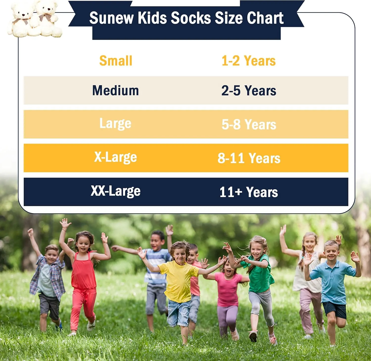 Sunew Baby and Toddler Socks, Boys Girls Cushioned Athletic Ankle/Low Cut Socks 6-Pair