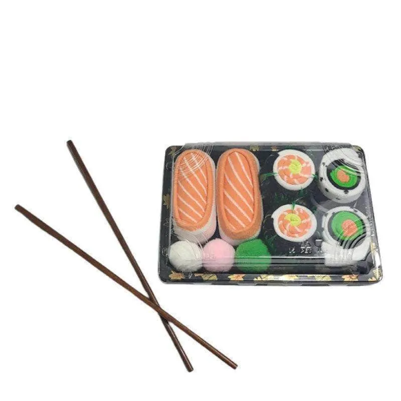 Sushi Socks Box Novelty Funny Gift Socks for Men 3 Pairs