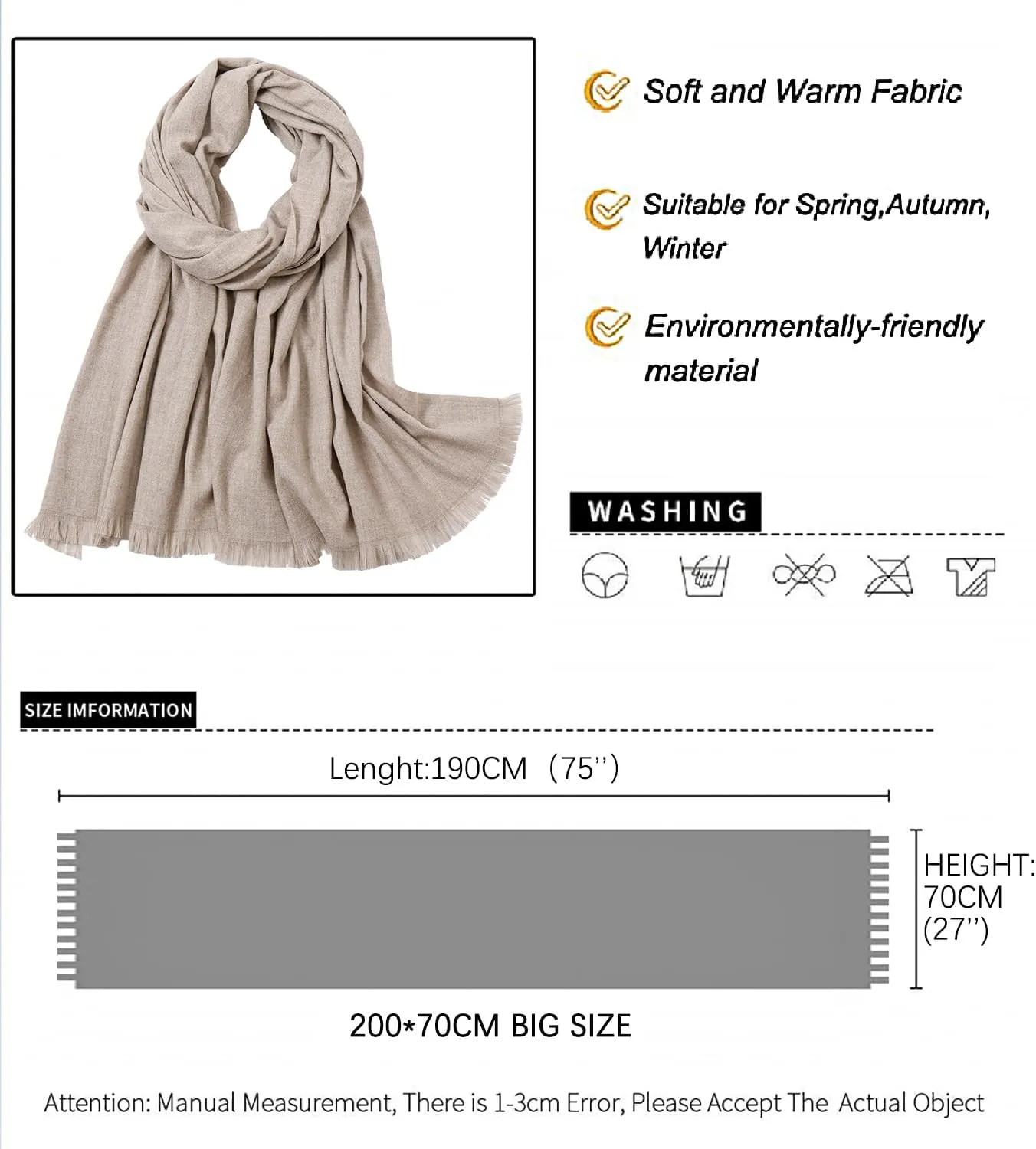 SWAT PANY Pashmina shawls and wraps for Evening Dresses Scarf for Women Winter Shawl Wraps for Women Weedings