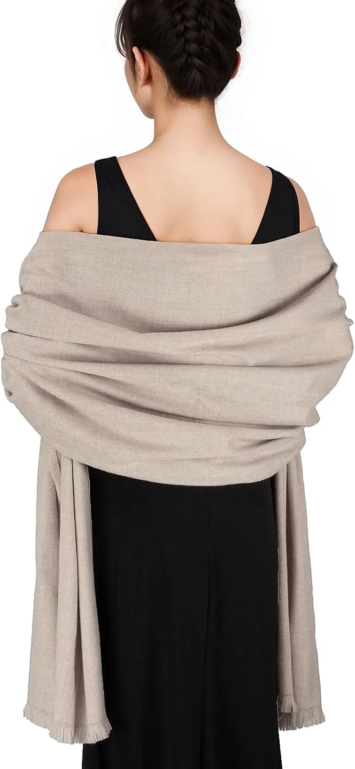 SWAT PANY Pashmina shawls and wraps for Evening Dresses Scarf for Women Winter Shawl Wraps for Women Weedings