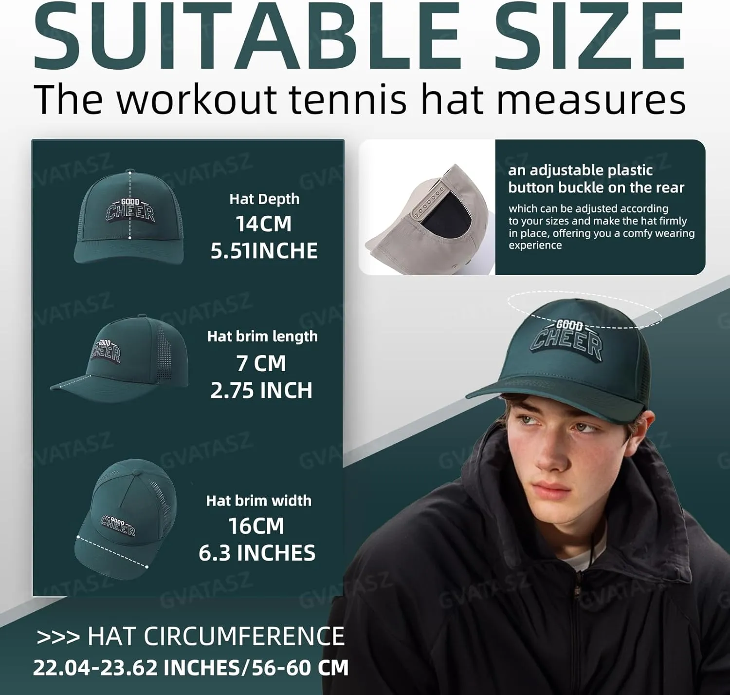 Trucker Hat for Men Women Snapback Mesh Baseball Caps Breathable Sun Hat Athletic Dad Hat Hip Hop Style Cityboy Hats