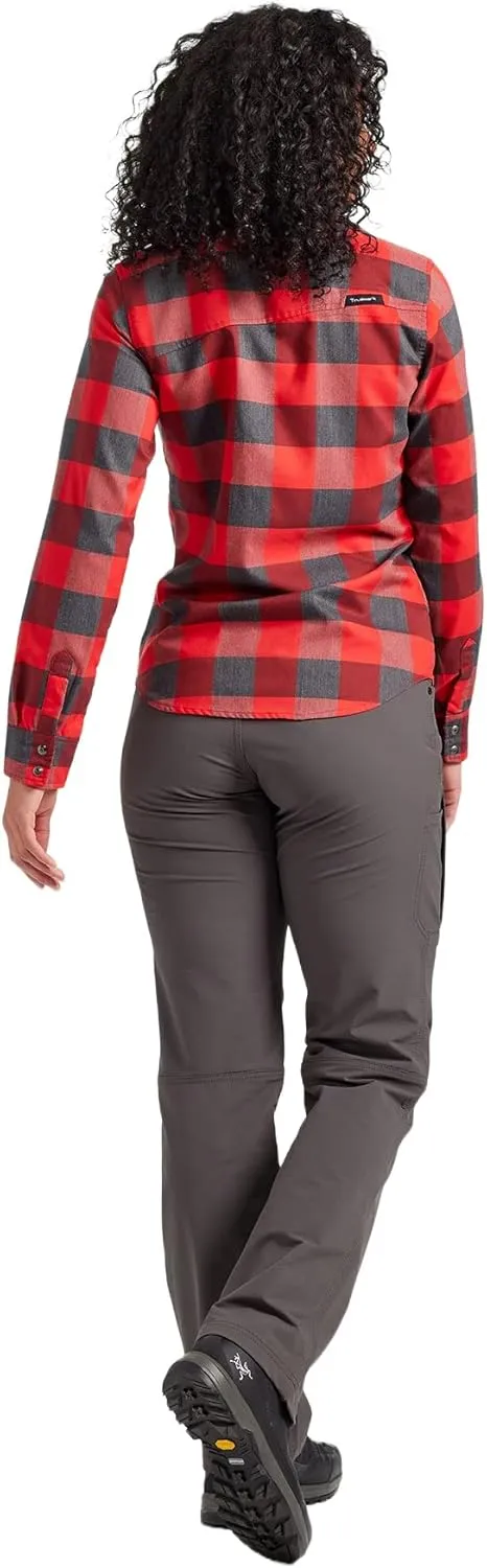 TRUEWERK Womens Workwear Pants - T1 WerkPants - Relaxed Fit, Lightweight, Moisture Wicking, Cargo Pants with 4-Way Stretch