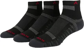 Wigwam Ultra Cool Lite Quarter Socks 3-pack