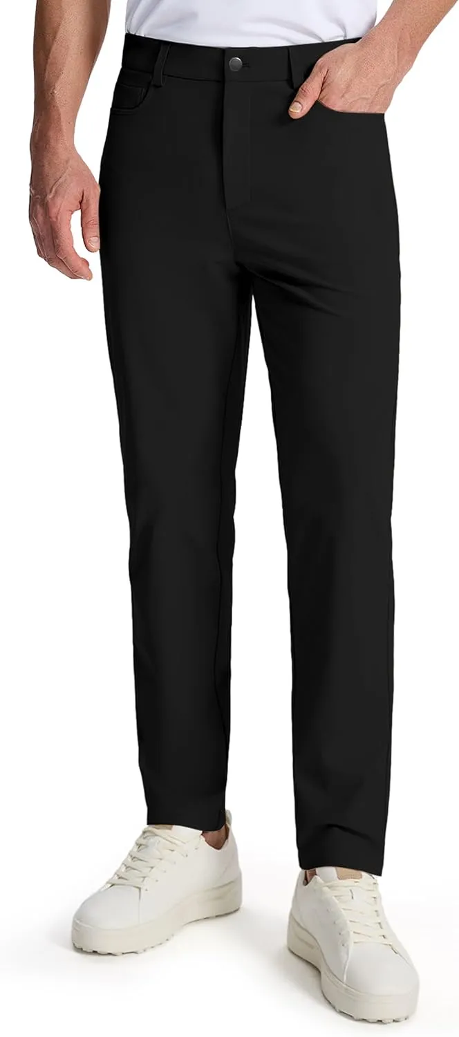 Willit Mens Dress Pants Golf Stretch Pants Quick Dry Work Slacks Casual Pants with 5 Pockets 28"/30"/32"