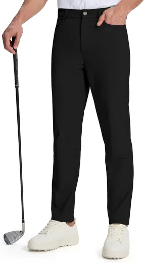 Willit Mens Dress Pants Golf Stretch Pants Quick Dry Work Slacks Casual Pants with 5 Pockets 28"/30"/32"