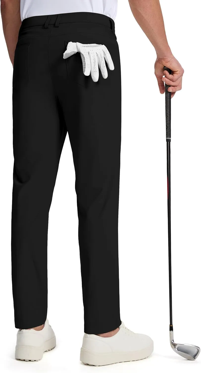 Willit Mens Dress Pants Golf Stretch Pants Quick Dry Work Slacks Casual Pants with 5 Pockets 28"/30"/32"