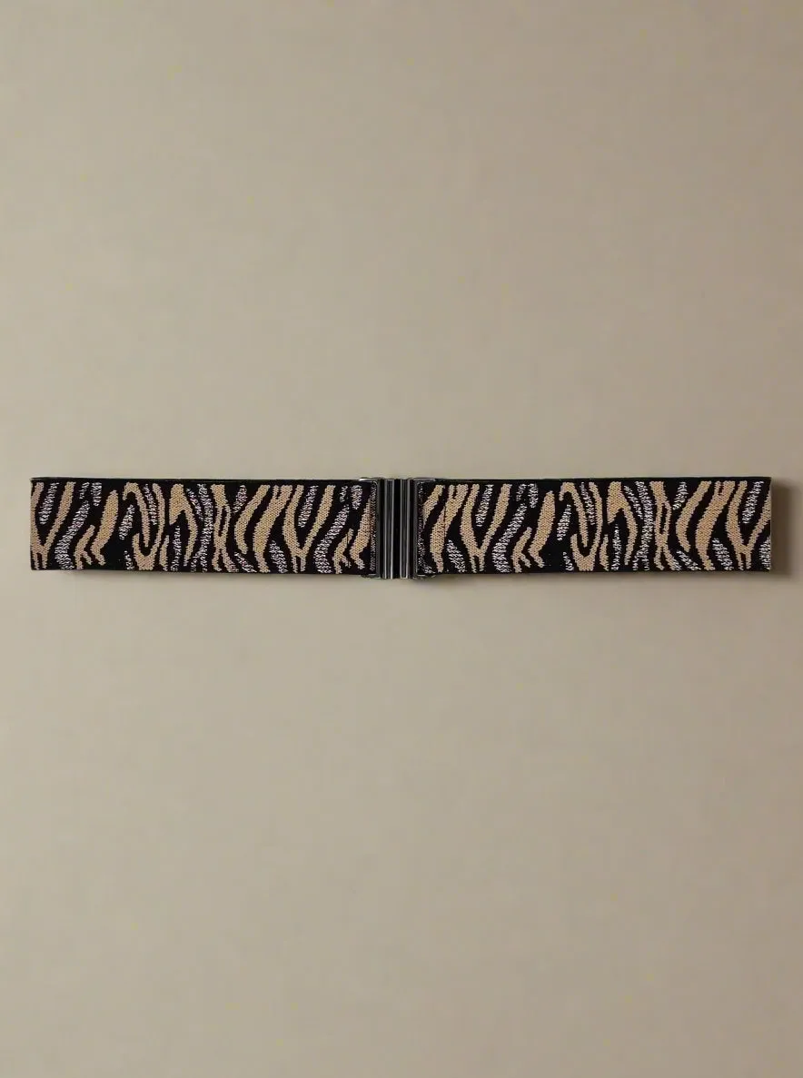 ZEBRA ELASTIC BELT